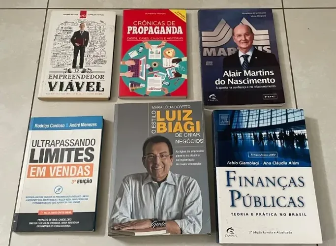 Oportunidade - Lote 16 Livros de Empreendedorismo - Negócios e Gestão