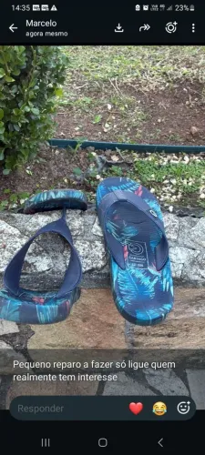 VENDO CHINELO SEMI NOVO