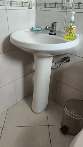 6x de R$59 No Cartao Pia com Coluna Cuba Deca Banheiro Lavabo Torneira Monocomando Sifão