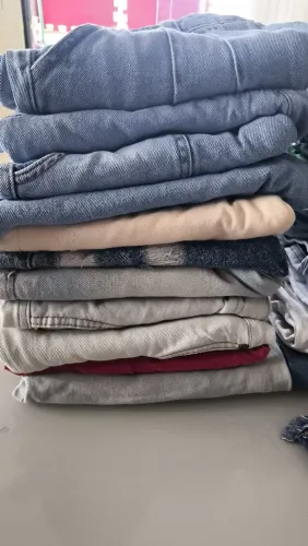Lote 30 shorts jeans diversos 36 a 44