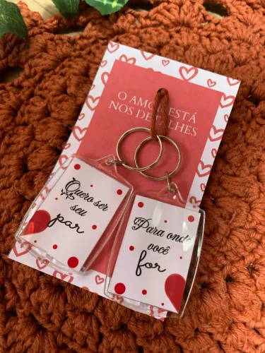 Chaveiro personalizado 