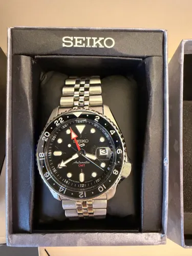 Relógio Seiko 5 Sports Gmt Automático - SSK001