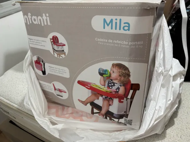 Cadeirinha para Alimentação de criança 