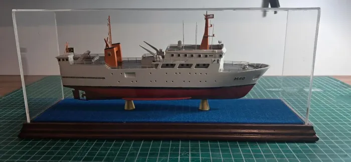 Maquete Navio Oceanográfico Antares da Marinha do Brasil