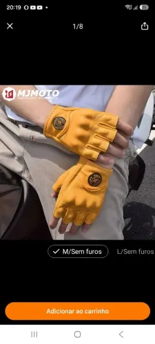 Luvas Motociclista