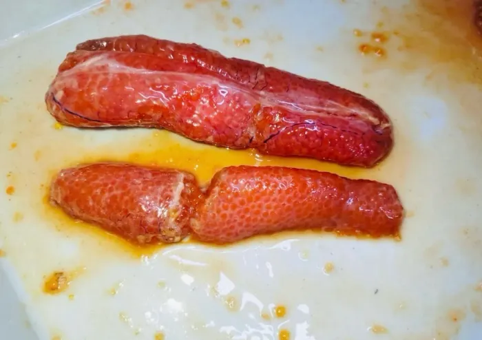 Ova de caviar perfeita 