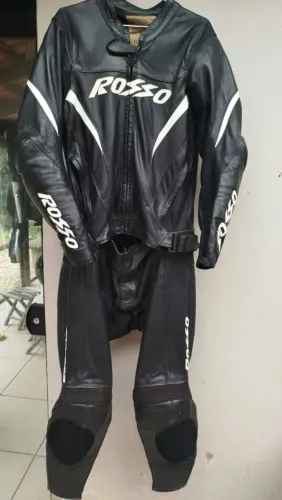 Macacão motociclista Rosso 2 peças TM 50