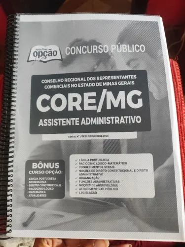 Apostila concurso - Core MG