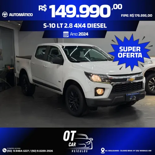 Chevrolet S10 Pick-up LT 2.8 TDI 4X4 CD Diesel AUT 2024
