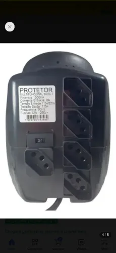 Estabilizador Protetor multifuncional eletronico