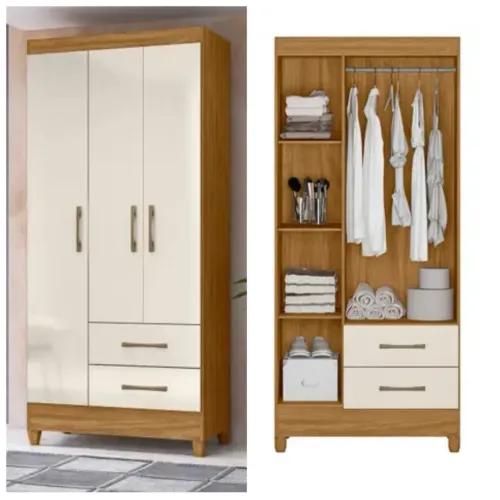 Guarda roupa 3 portas - entregamos hoje