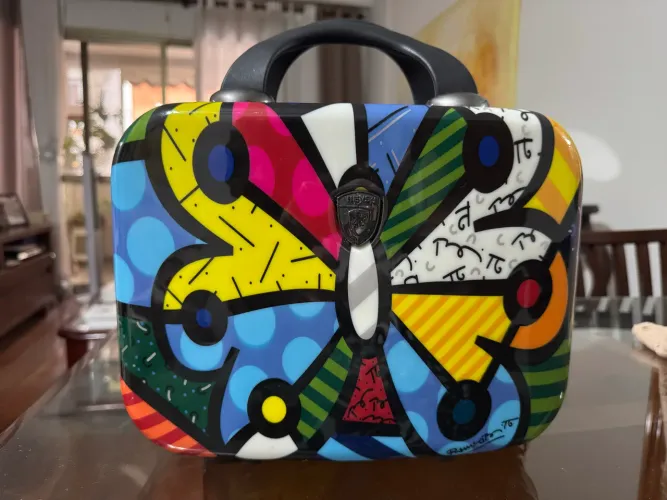 Vendo frasqueira original Romero Britto