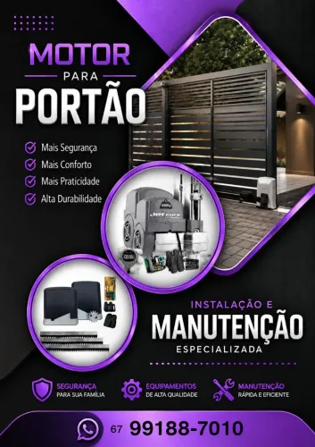 Manutenção de Motor Para Portão 