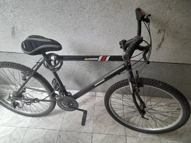 Bicicleta com marcha