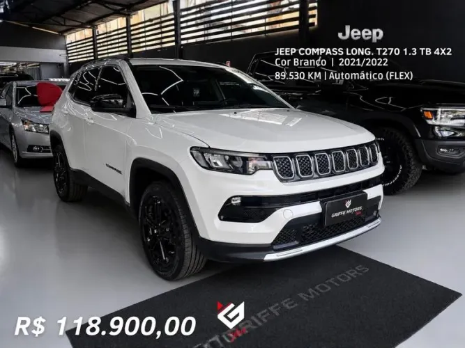 Jeep Compass Long. T270 1.3 TB 4X2 Flex AUT 2022