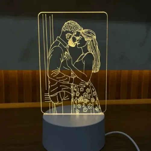 Luminária  RGB Personalizada