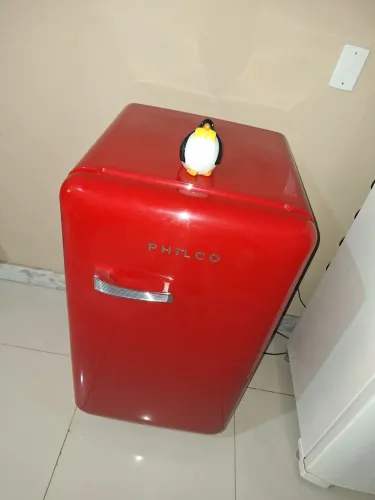 Frigobar Philco Vintage 121 Litros Vermelho