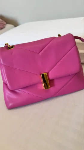 Bolsa pequena rosa 