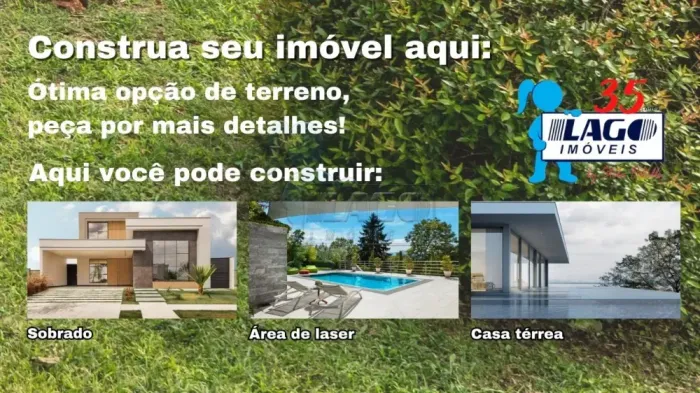 Ótimo terreno no Parque das Oliveiras