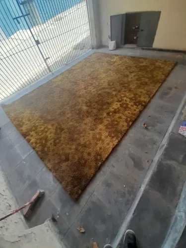 Tapete 3,00 x 4,00 cor Marron altura 15mm
