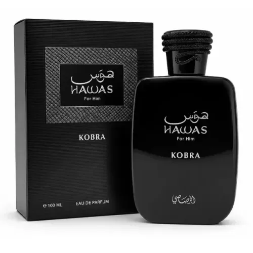 perfume árabe rasasi hawas kobra edp 100 ml masculino