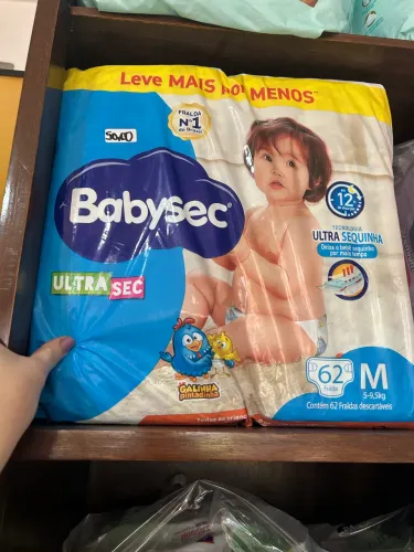 Fralda Babysec Tamanho M