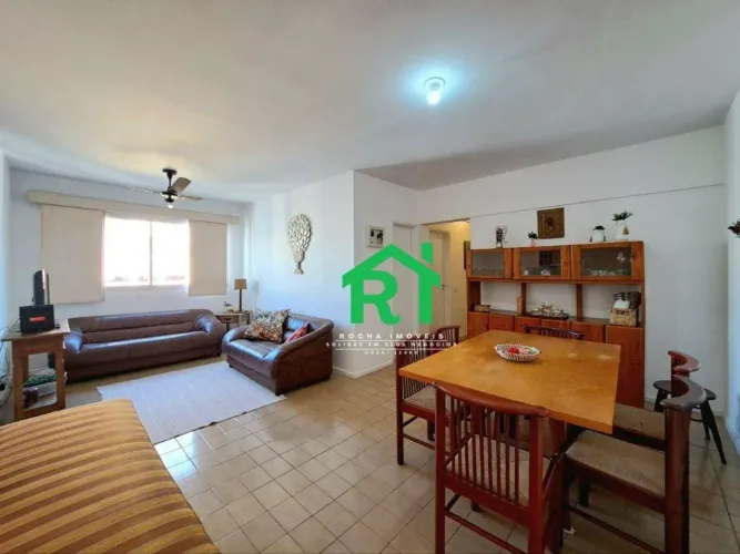 Apartamento beira mar, 2 dormitórios e 2 vagas, à venda por R$ 450.000 ou aluguel por R$ 4