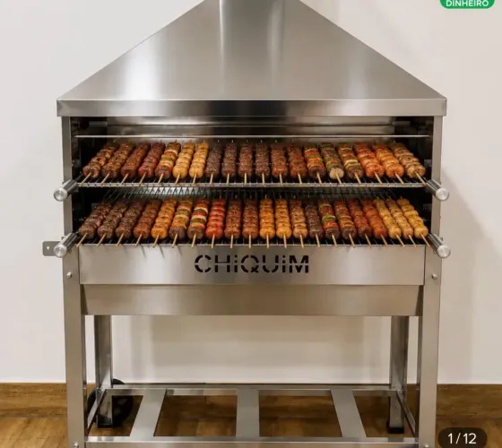 Churrasqueira inox