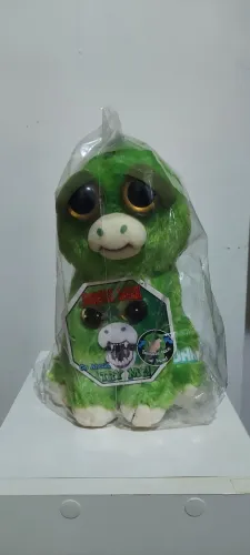 Feisty Pets Dino Pelucia - Dinossauro Verde