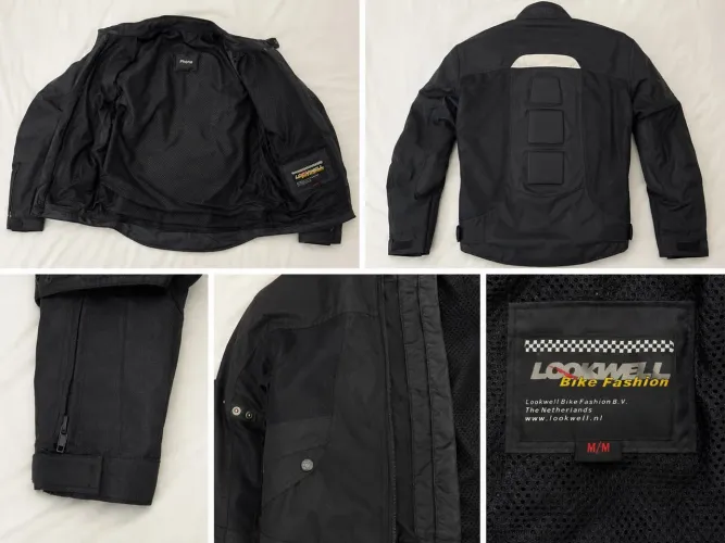 Jaqueta Motociclista Lookwell Bike Fashion - Tamanho M - Excelente Estado