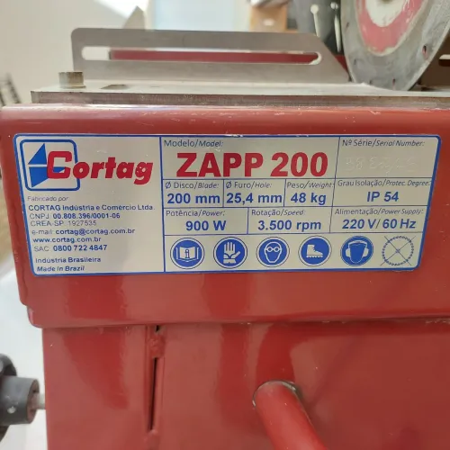 Cortadora de bancada elétrica 
