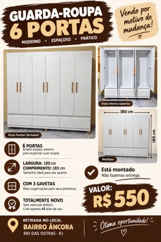 Guarda Roupa NOVO