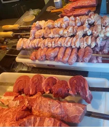 Churrasqueiro cortes carnes