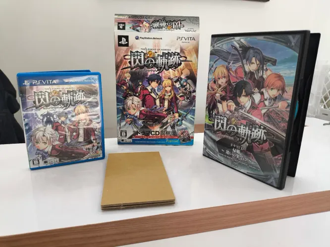 The Legend of Heroes: Trails of Cold Steel PS VITA PS2<br>