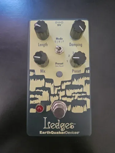 Pedal Guitarra Reverb Earthquaker Devices Ledges Room Hall Plate Reverb