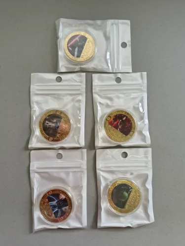 Moedas Colecionáveis Star Wars