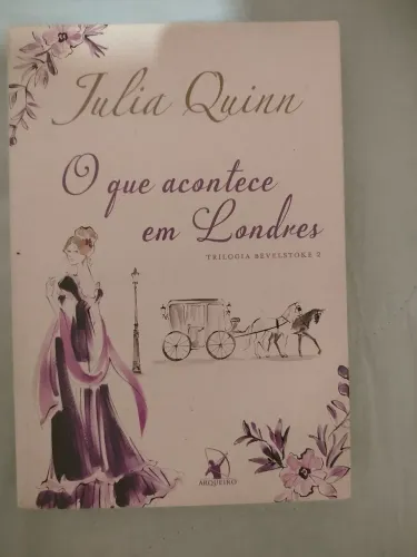 Livro oque aconteceu em Londres Julia quinn
