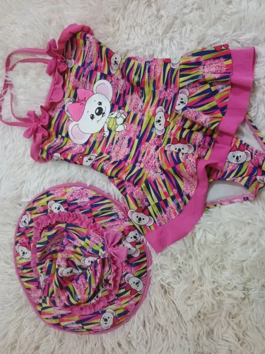 Maiô com chapéu - Lilica Ripilica - tamanho 2 P