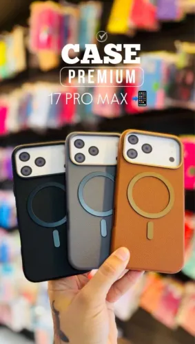 Cases De Couro para iPhone 17 Pro Max 