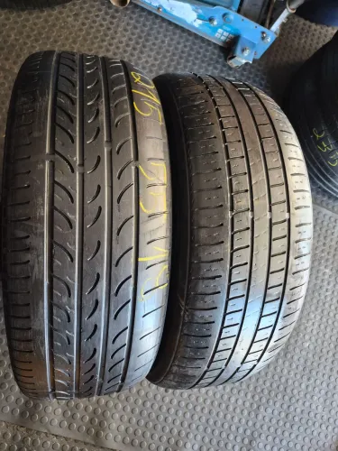 2 pneus 215/55/18 reaberto todo em ordem (240 em 2× no ct