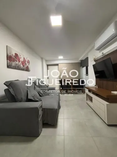 Apartamento 2 quartos totalmente mobiliado disponível para locação na Pelinca