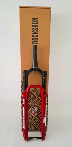 Suspensão Rockshox Sid Ultimate boost 120mm canela 35mm 3 estagios
