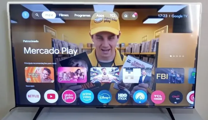 TV smart 50 polegadas 4k