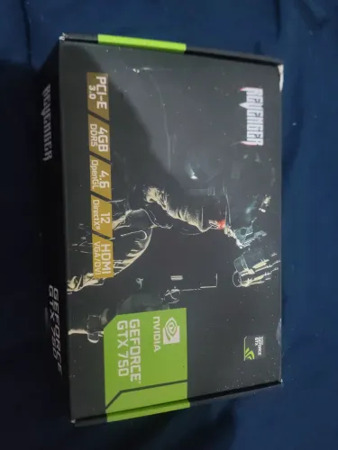 Placa de vídeo GTX 750 4gb ddr5