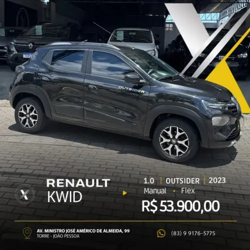 Renault Kwid Outsider 1.0 Flex 12V 5P Mec. 2023