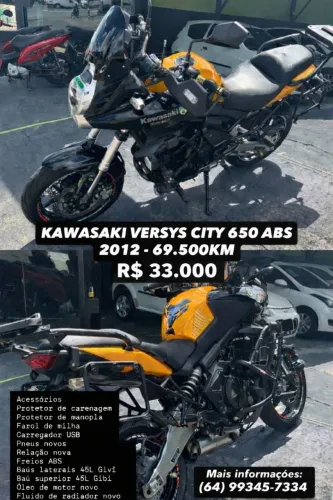 Vende se uma Kawasaki versys 650