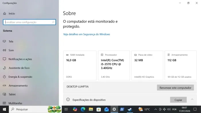 Computador usado