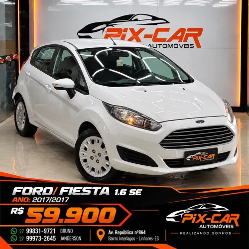 Ford Fiesta SE 1.6 16V Flex 5P 2017