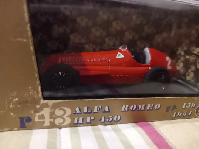 Miniatura F1 Alfa Romeo 1951 GP 159 escala 1:43