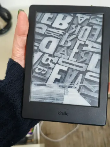 Kindle tela não está funcionando